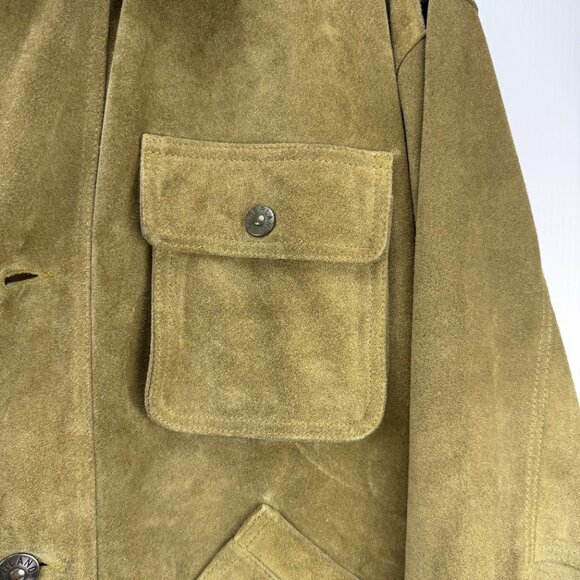 Timberland Olive Green Military Field Jacket - Picture 9 of 9